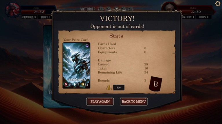Dragon's Fate: Cards and Minigames Image