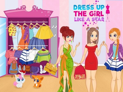 Games like Dress Up The Girl Like A Star