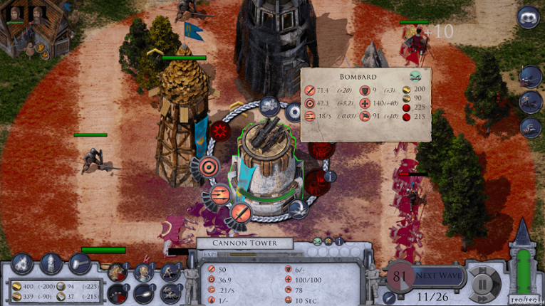 Empires in Ruins - The bastard child of 4X and Tower Defense screenshot