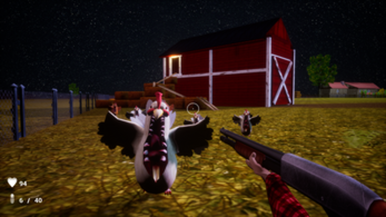 Escape the TERROR farm: Rising of the Alien ZOMBIE chickens (eng, rus) screenshot