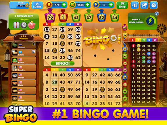 Super Bingo HD - Bingo Games screenshot