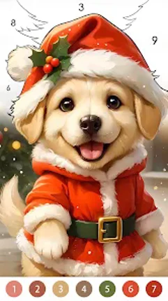 Merry Christmas Color screenshot