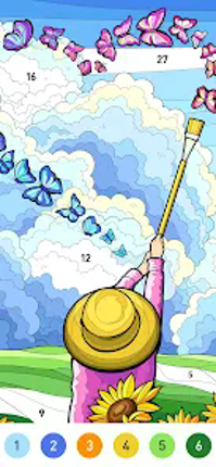 Heart Love Color By Number screenshot