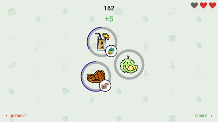 Foody: Edible & Inedible screenshot