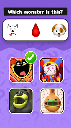 Guess Monster By Emoji screenshot