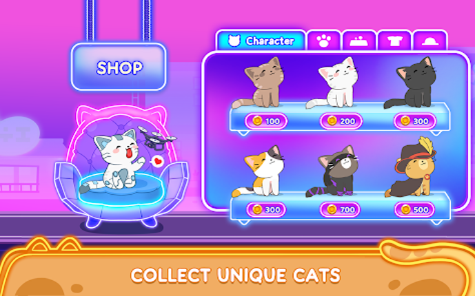 Cat Dash: Cute Cat Music Game Image
