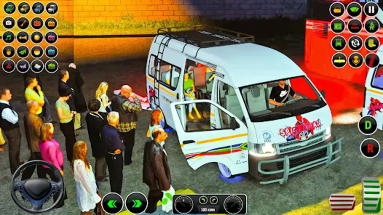 Dubai Van Driving Van Games 3D screenshot