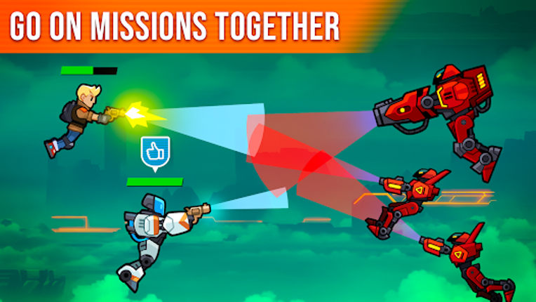 Steel Revolt AI Shooter screenshot