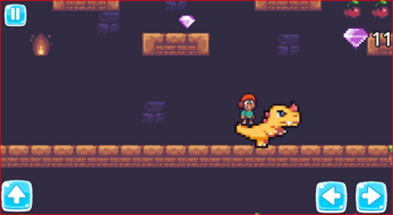 Jumping game screenshot