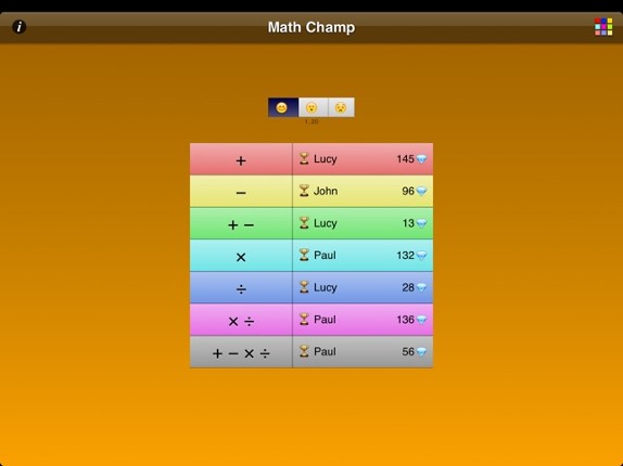 Math Champ Game screenshot