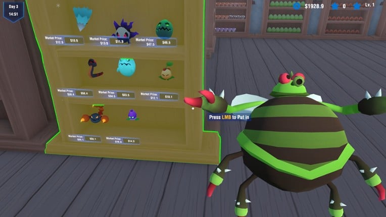 Monster Merchant Simulator: Hatch, Evolve, Capture screenshot