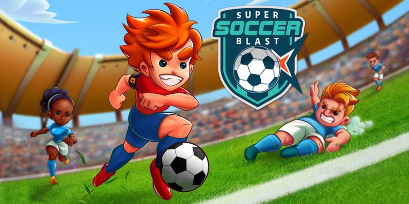 Super Soccer Blast Game Cover