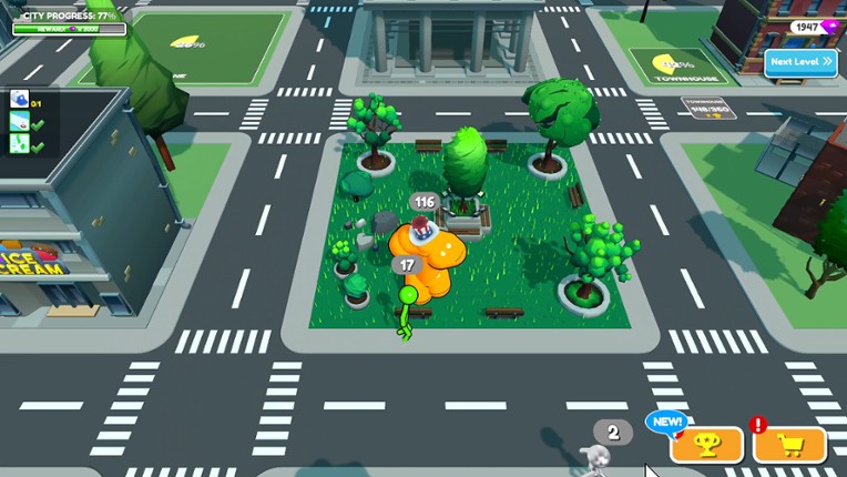 Tall Man Run screenshot