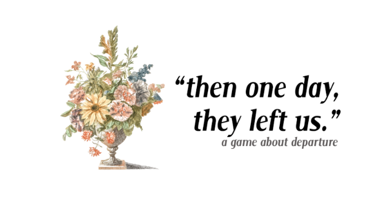 then one day, they left us Game Cover