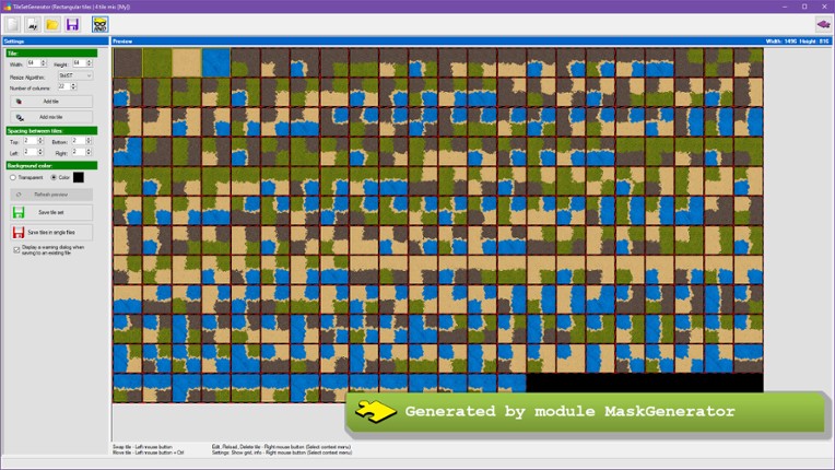 TileSetGenerator screenshot