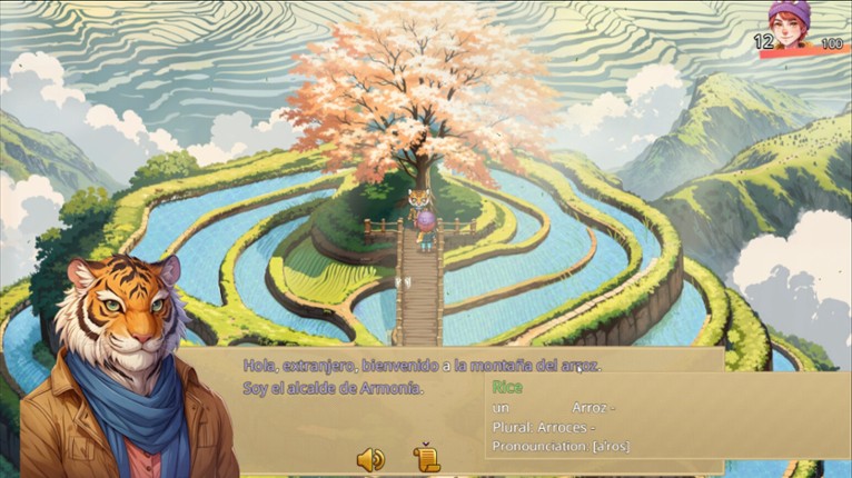 WonderLang Spanish screenshot