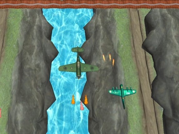 2D Game Ariplane Wars 1942 Image