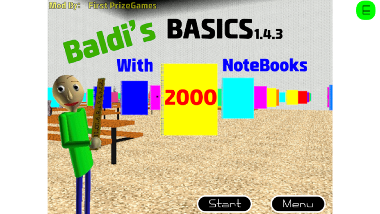Baldi's Basics With 2000 Notebooks! Image