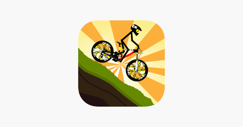 Crazy Stickman Mountain Bike Race Downhill Image