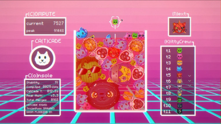 CyberKitty: Neon Merge Image