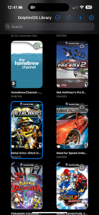 DolphiniOS for iOS and tvOS screenshot
