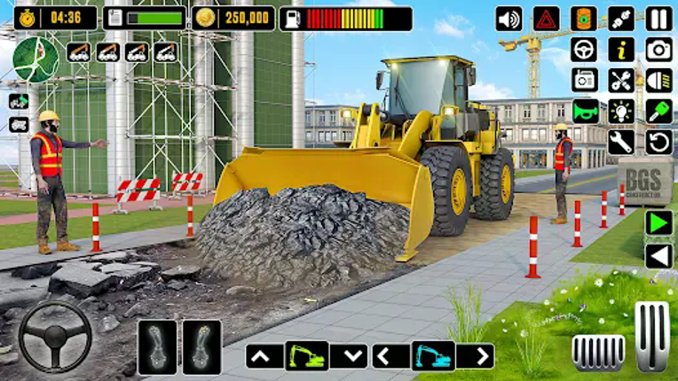 City Road Construction Games screenshot