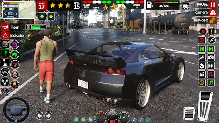 Driving School Game: City Car screenshot