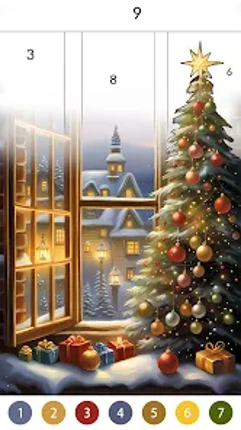 Merry Christmas Color screenshot