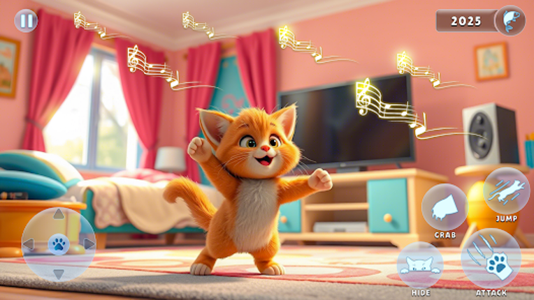 Bad Cat Sim: Prank Granny Image