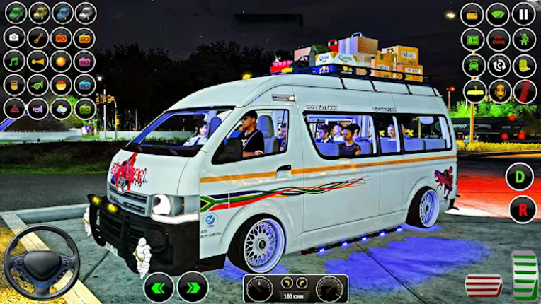Dubai Van Driving Van Games 3D screenshot