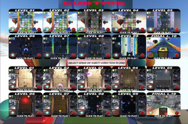 Cubtris screenshot