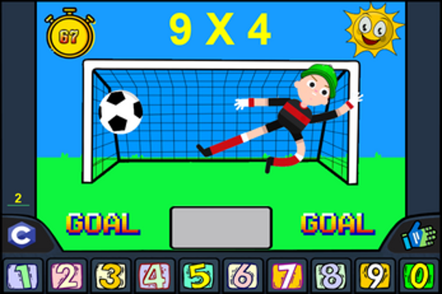 Penalty Shootout - Times Tables screenshot