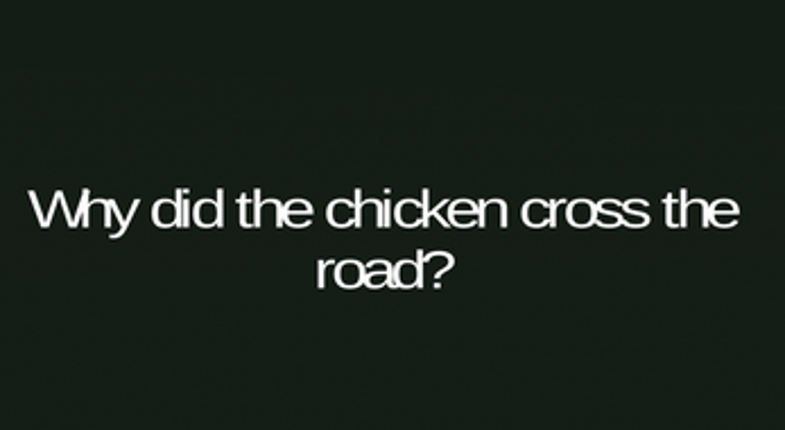 Why Did The Chicken Cross The Road? screenshot