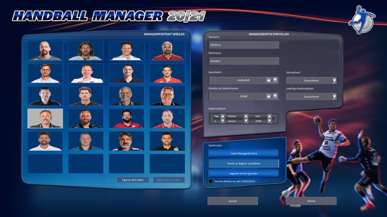 Handball Manager 2021 screenshot