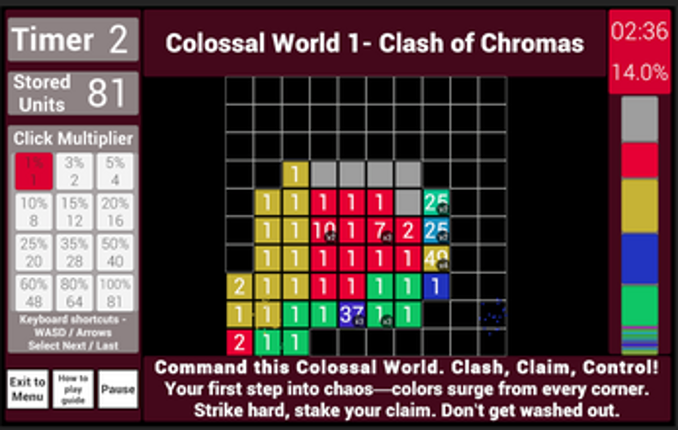 Hue & Conquer screenshot