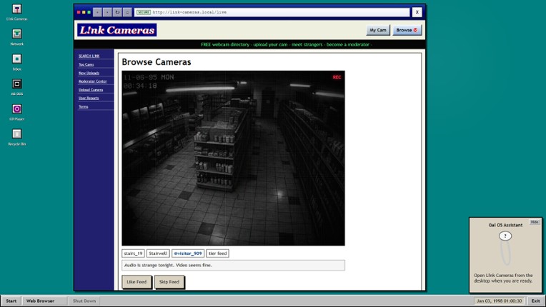 Link Cameras screenshot