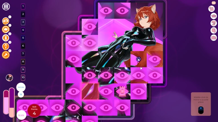 Mosaique Neko Waifus 6 Image