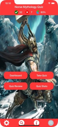 Norse Myths & Gods Trivia screenshot