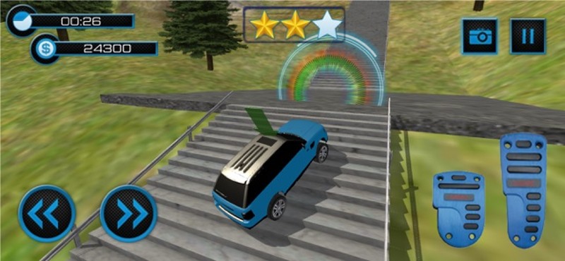OffRoad Rover Stairs Challenge screenshot