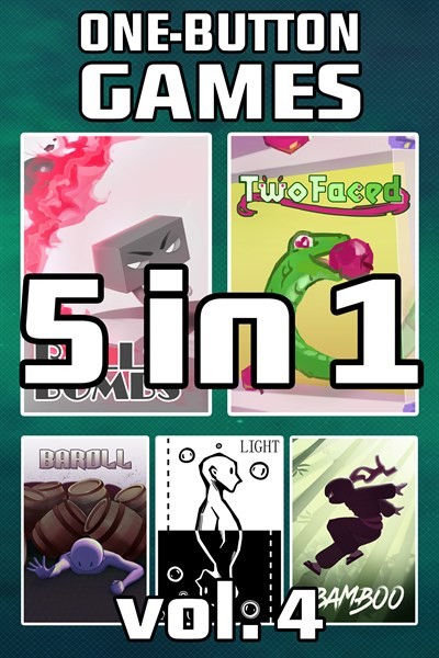 Games like One Button Games 5-in-1 vol. 4