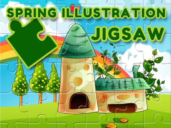 Spring Illustration Puzzle Game Cover