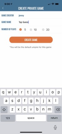 Tap Guess Baseball screenshot