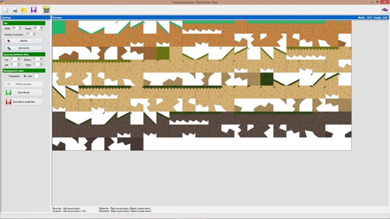 TileSetGenerator screenshot
