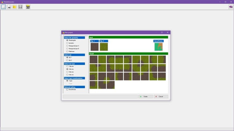 TileSetGenerator screenshot