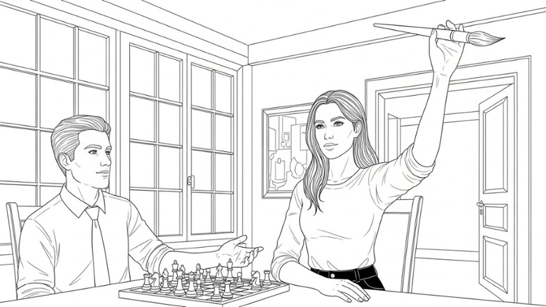 100 Cats Lost in Van Gogh’s Brushstrokes Image