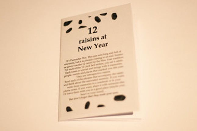 12 raisins at New Year screenshot