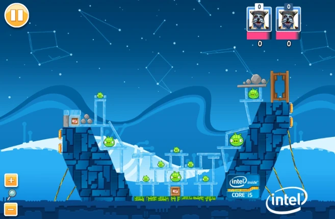 Angry Birds in Ultrabook Adventure Image