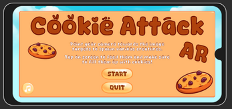 Cookie Attack AR screenshot