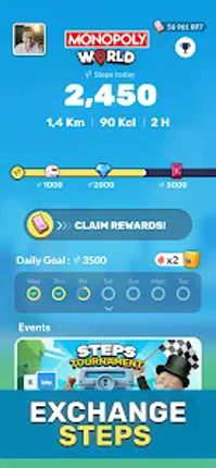 Monopoly World screenshot