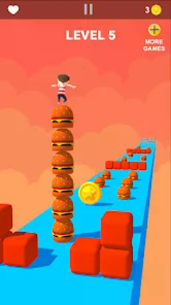 Cube Stacker Surfer Race Games Image